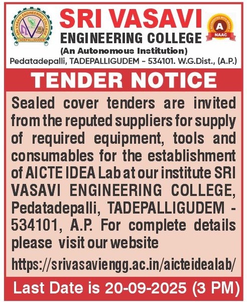 Tender Notice